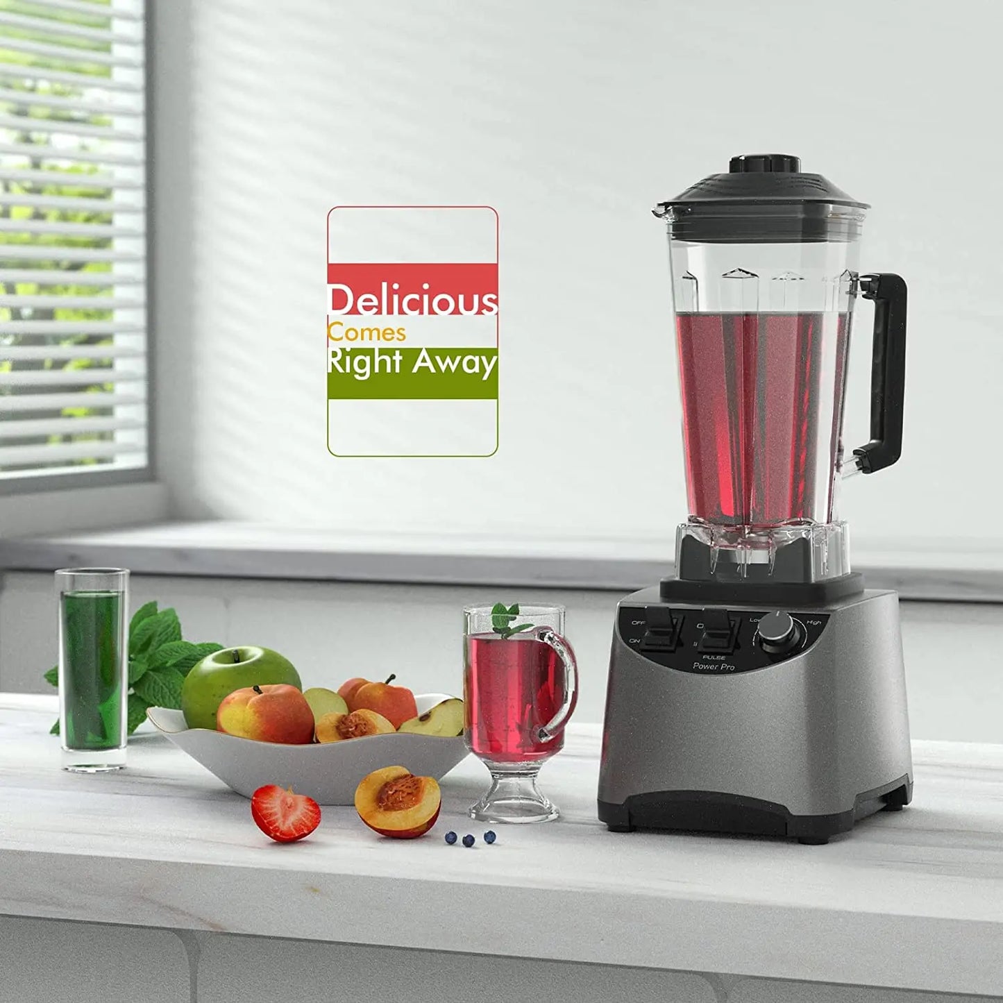 1400W Blender with 1.8L Capacity