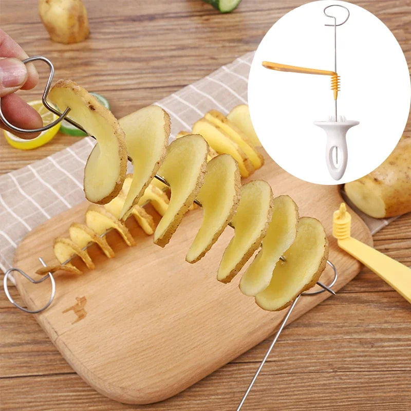 Steel Spiral Potato Slicer