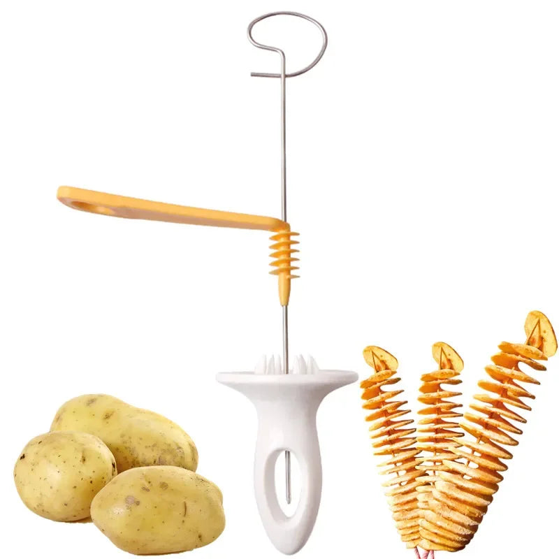 Steel Spiral Potato Slicer