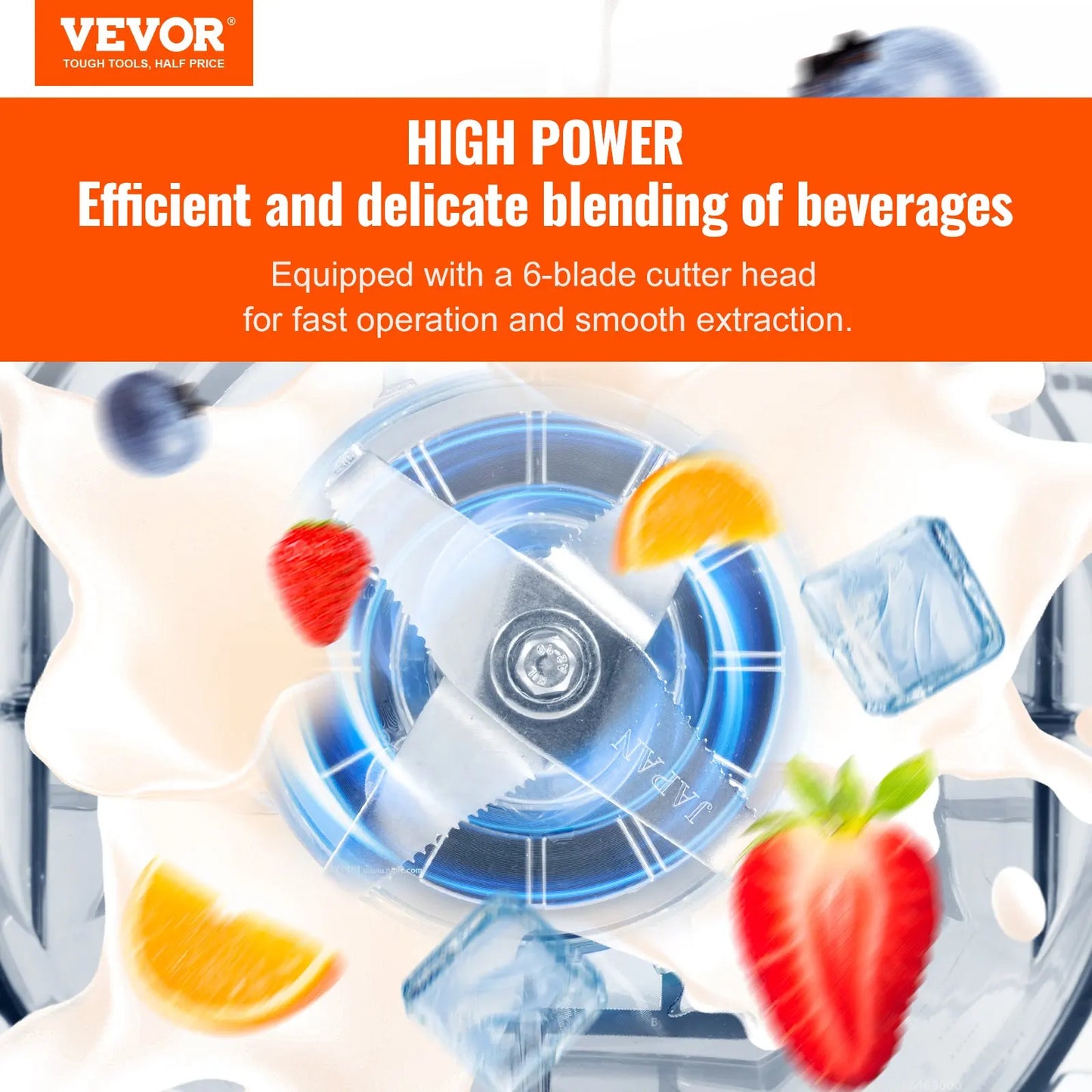 2L Commercial Smoothie Blender