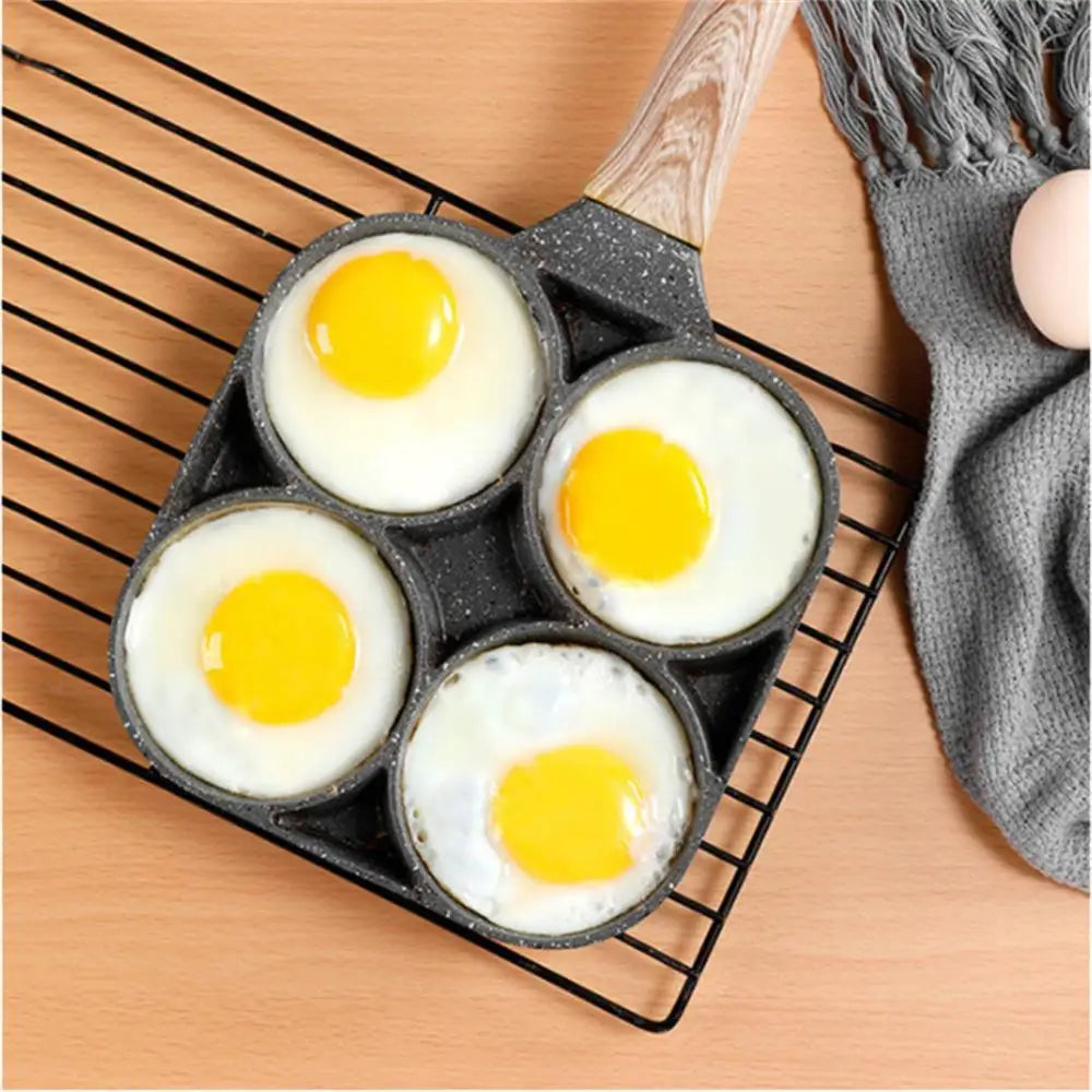 4-Hole Nonstick Egg Pan