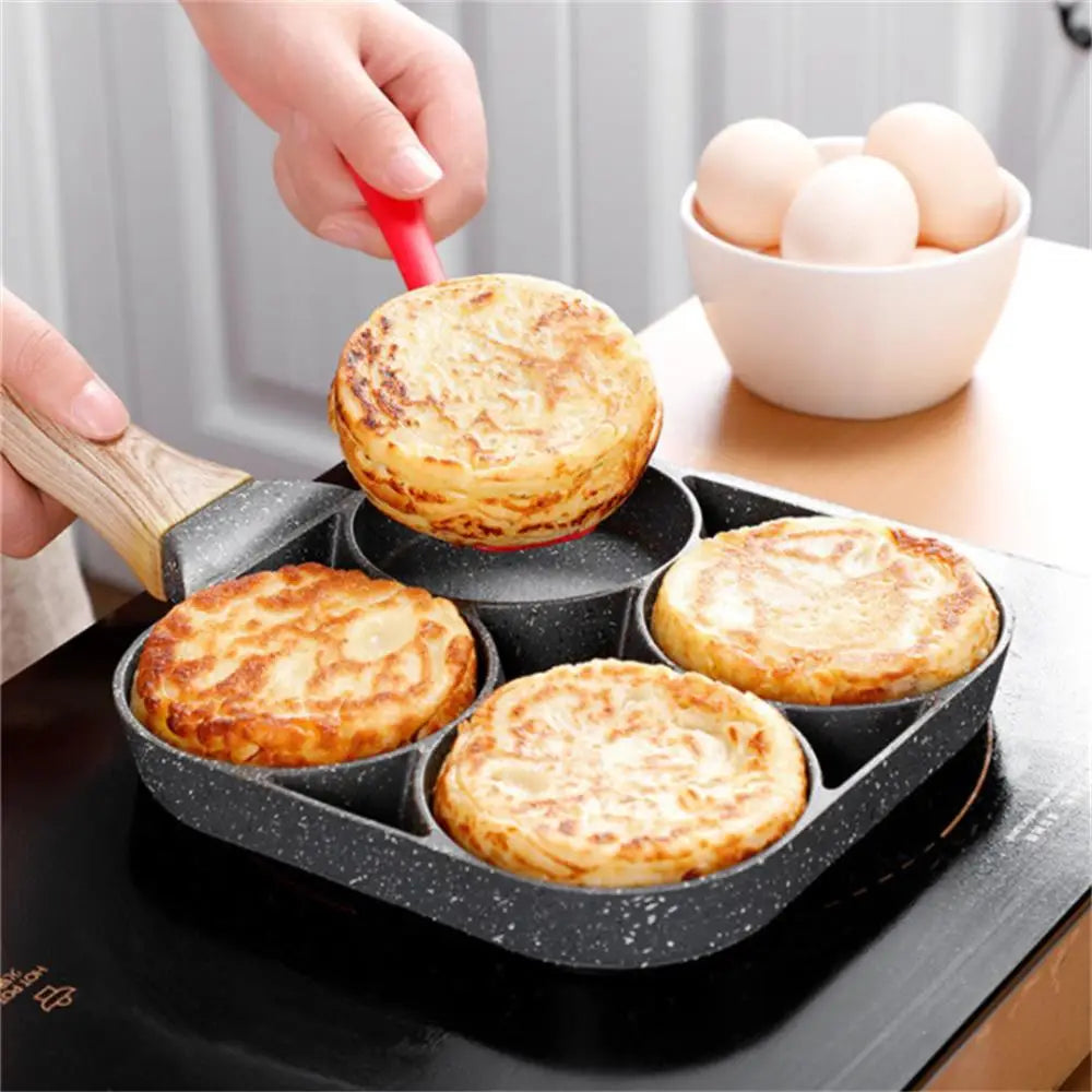 4-Hole Nonstick Egg Pan