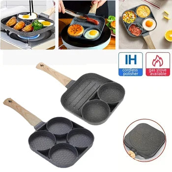 4-Hole Nonstick Egg Pan