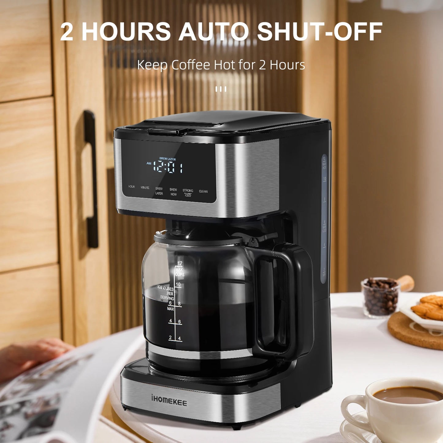 12-Cup Programmable Coffee Maker