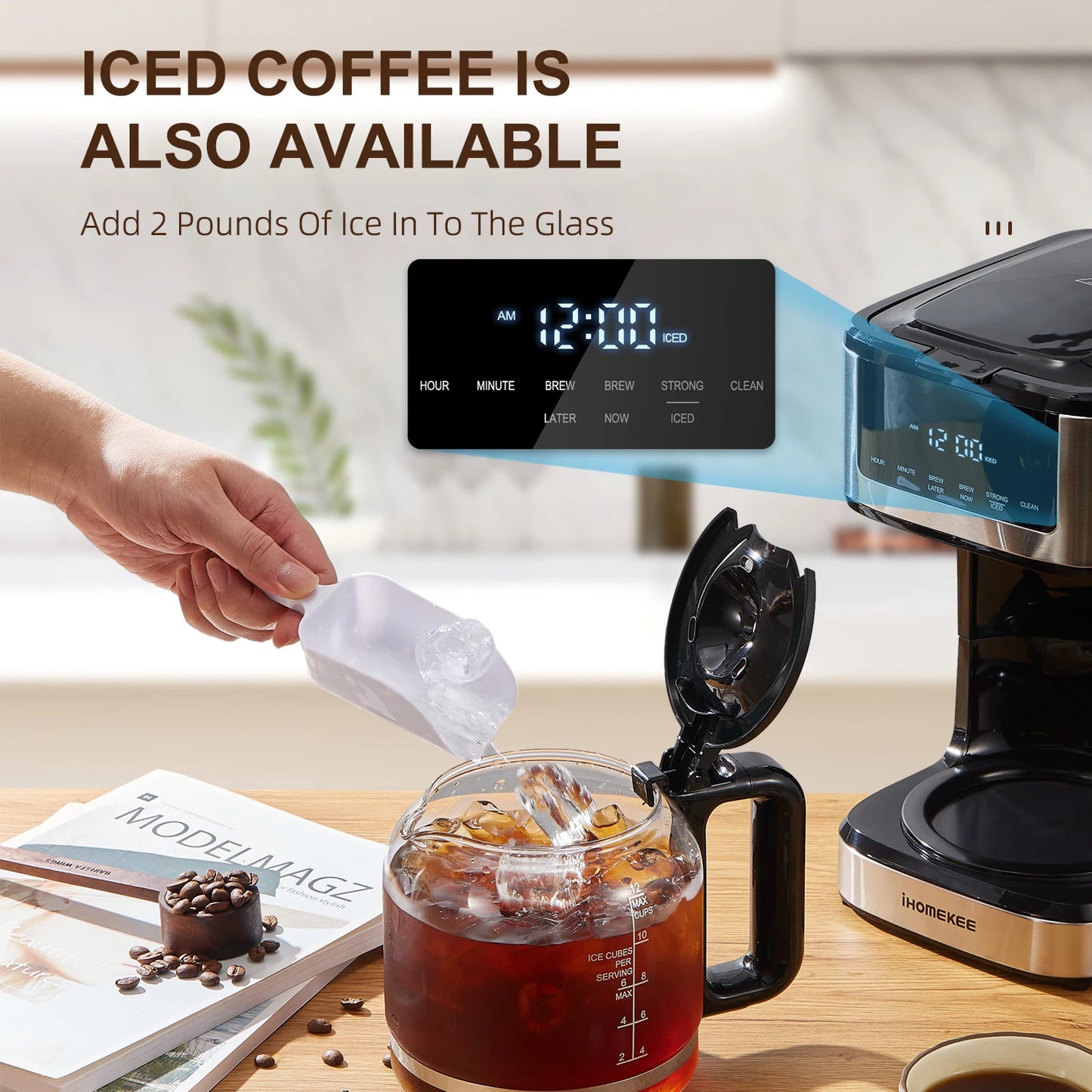 12-Cup Programmable Coffee Maker