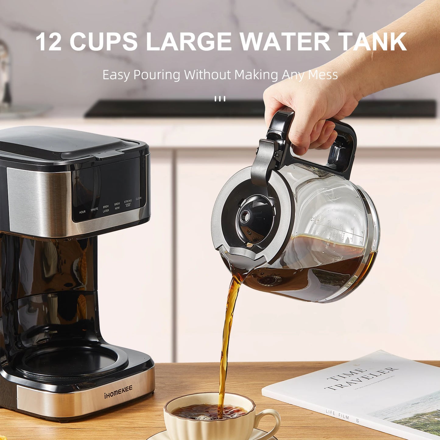 12-Cup Programmable Coffee Maker