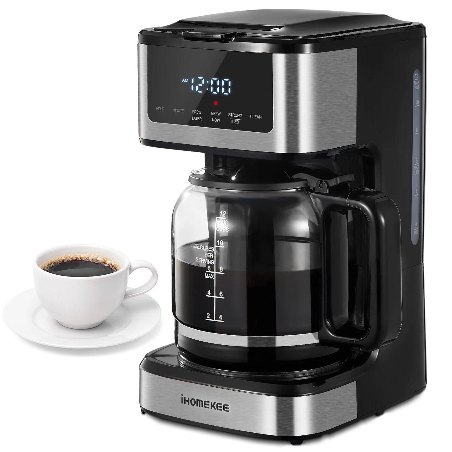 12-Cup Programmable Coffee Maker